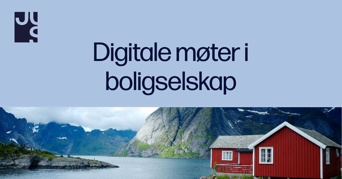 E-kurs: Digitale møter i boligselskap - JUS